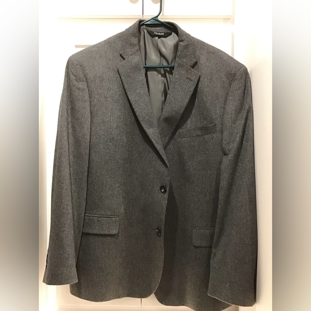 Jos A Bank 48 Regular Blazer Coat Gray